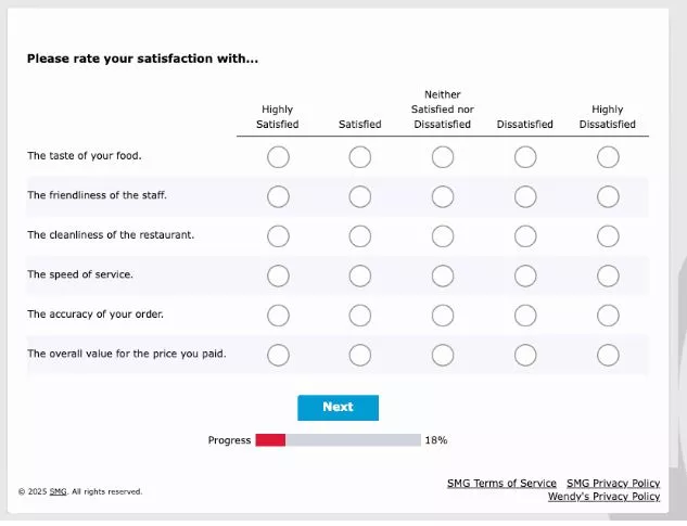 How to Participate in the TalkToWendys Survey